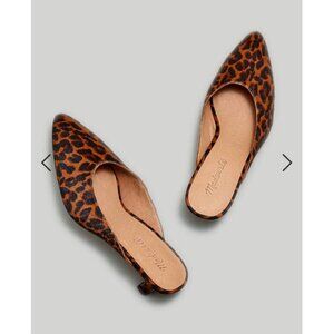 Madewell $158 The Taye Mule In Calf Hair Size 9 NN060